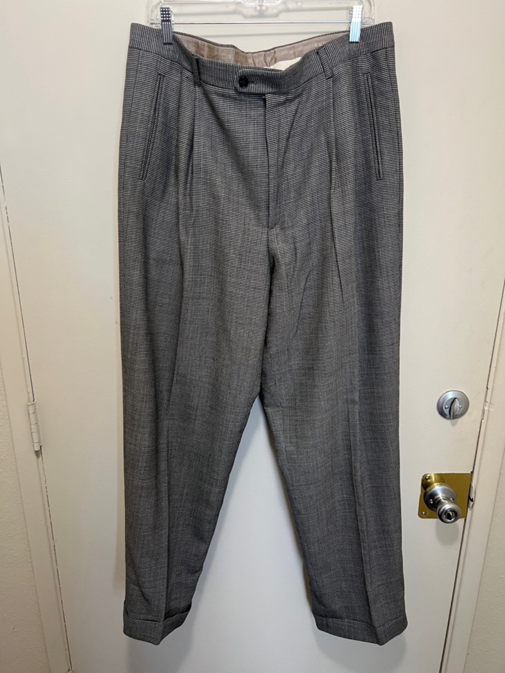 Zanella Gray Dress Trousers